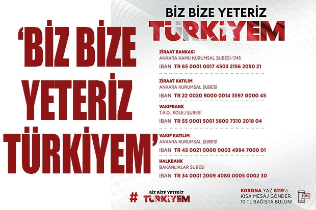 ‘BİZ BİZE YETERİZ TÜRKİYEM’