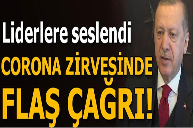 Cumhurbaşkanı Erdoğan: “Salgın sonrası dönem için hazırlık yapmalıyız”