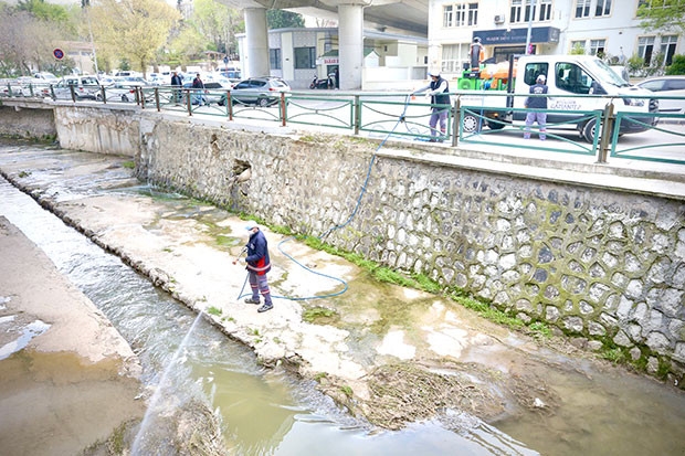 Gaziantep'te sinek ve haşerelere mücadele