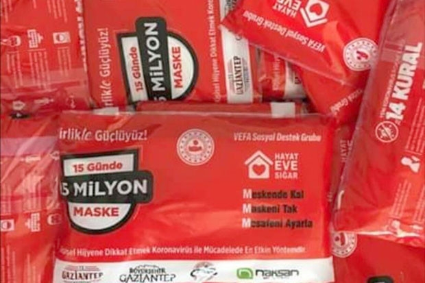 15 günde 15 milyon maske ile rekor üretim …