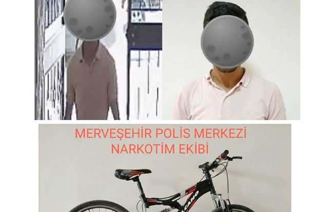 Bisiklet hırsızı yakalandı