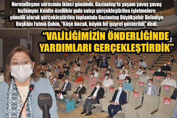 “VALİLİĞİMİZİN ÖNDERLİĞİNDE YARDIMLARI GERÇEKLEŞTİRDİK”