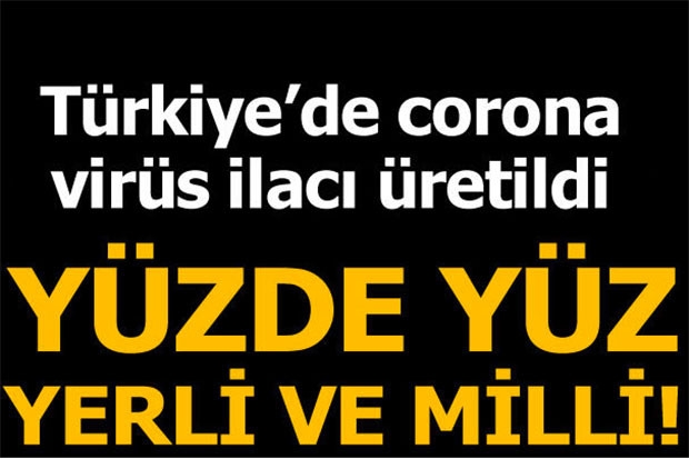 Bakan Mustafa Varank açıkladı! Corona virüse karşı yerli ilaç üretildi