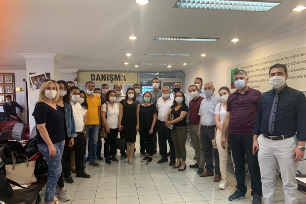 CHP heyeti Gaziantep Barosunu ziyaret etti