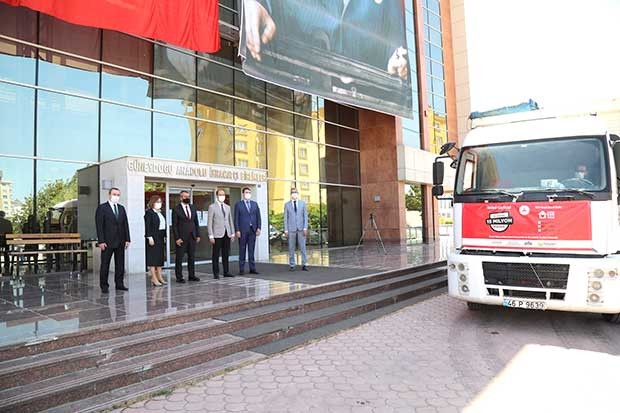 GAZİ ŞEHİRDEN KOMŞU İLLERE MASKE DESTEĞİ!