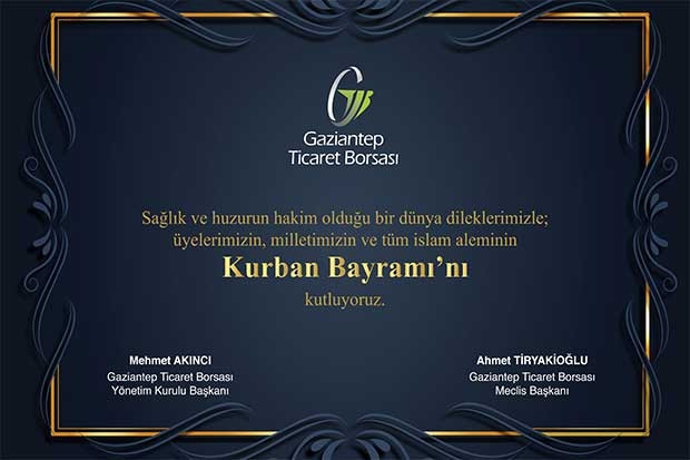 GTB KURBAN BAYRAMINI KUTLADI