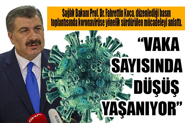 “VAKA SAYISINDA DÜŞÜŞ YAŞANIYOR”