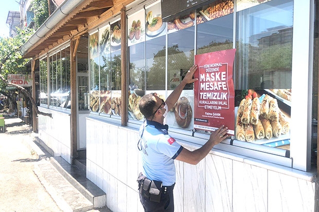 ZABITADAN YOĞUN KORONA DENETİMLERİ