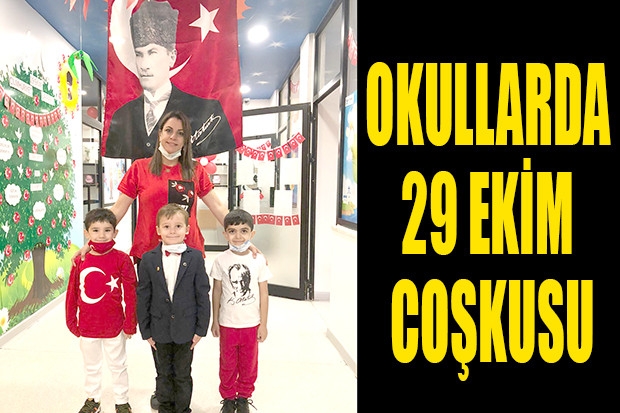 OKULLARDA 29 EKİM COŞKUSU