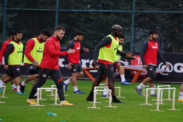 Gaziantep FK, Beşiktaş maçı hazırlıklarını sürdürüyor