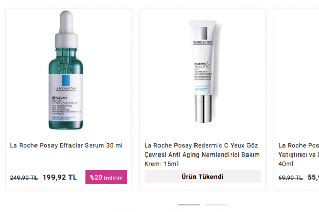 La Roche Posay Ürün Seçenekleri