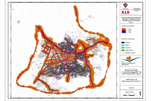 “Karayolu gürültü haritası” çıkarıldı