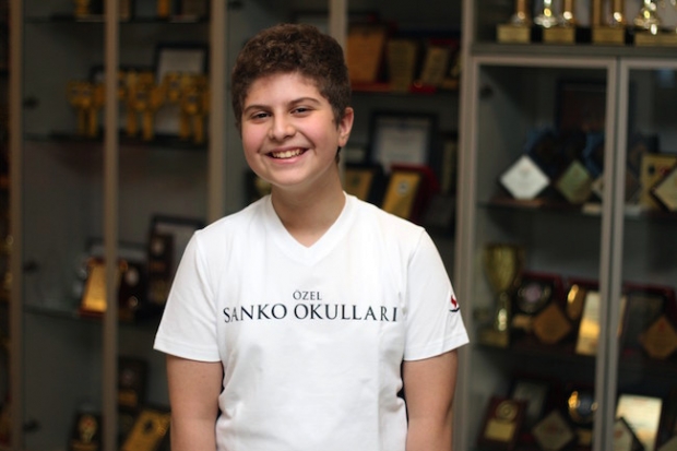Sanko Okulları öğrencisinin satranç başarısı