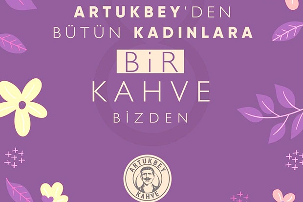 Artukbey Kahve'den kadınlara 8 Mart'ta ücretsiz kahve