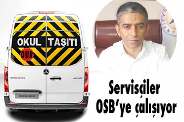 Servisçiler OSB’ye çalışıyor