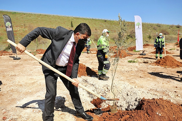 GELECEĞE NEFES OLACAK FİDANLAR, TOPRAKLA BULUŞTURULDU