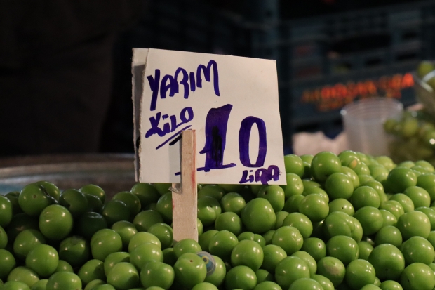 Kilosu 20 TL’den satılan erik vatandaşı memnun etti