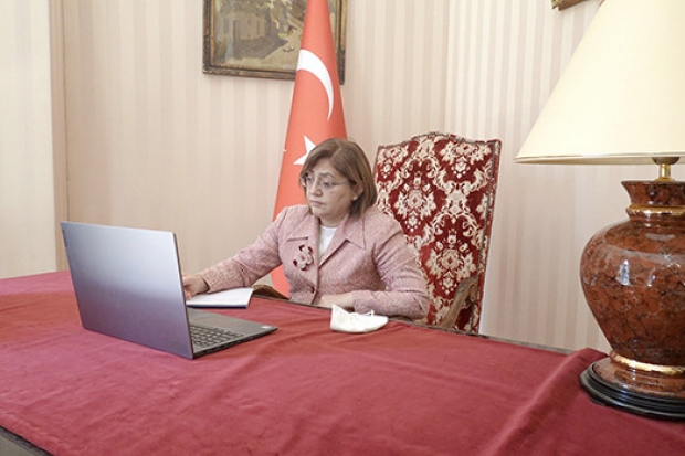 Fatma Şahin, şampiyon başkanlar toplantısına katıldı