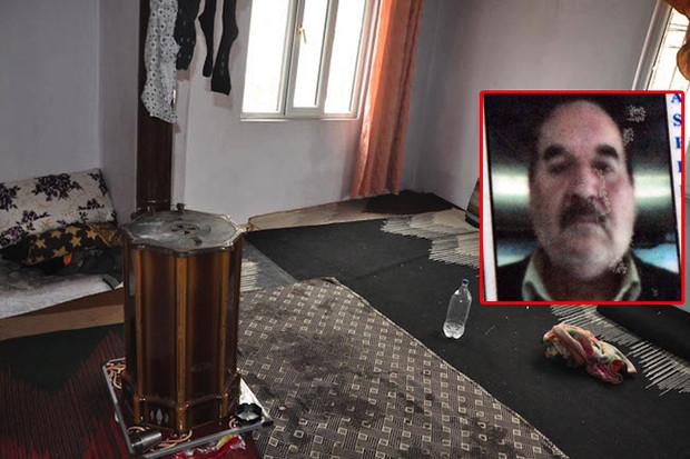 Sobadan zehirlenen koca öldü, eşi tedaviye alındı