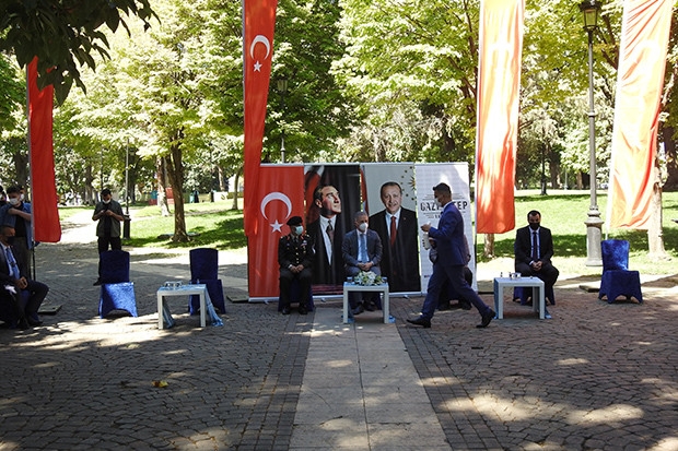 Gaziantep protokolü bayramlaştı