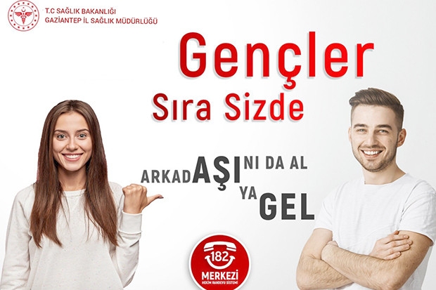 Gençlerde aşılama çalışmaları sürüyor