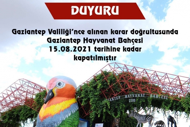 Türkiye'nin en büyük hayvanat bahçesi ziyarete kapatıldı