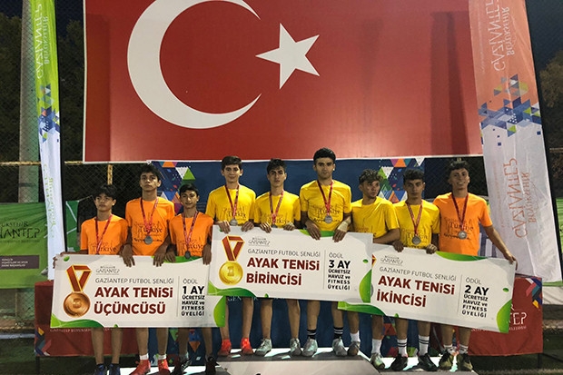 Gaziantep'te futbol şöleni