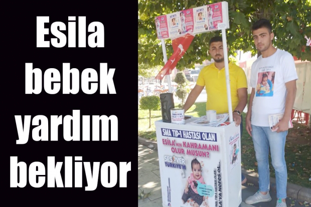 Esila bebek yardım bekliyor