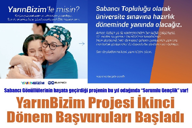 YarınBizim Projesi İkinci Dönem Başvuruları Başladı