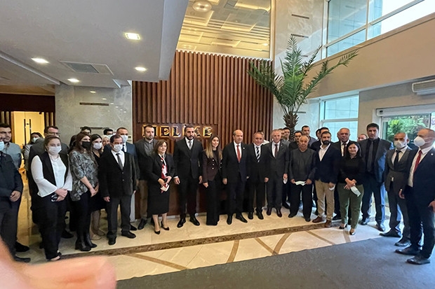 KKTC Cumhurbaşkanı Tatar, Melike Tekstili ziyaret etti