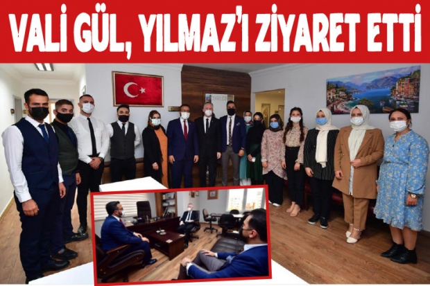 Vali Gül, Yılmaz'ı ziyaret etti