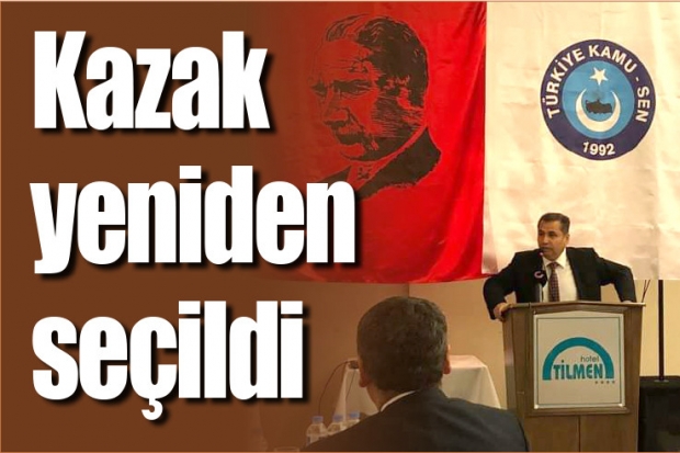 Kazak yeniden seçildi