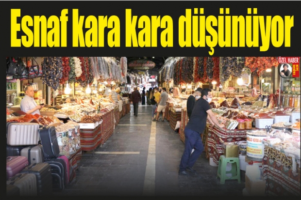 Esnaf kara kara düşünüyor