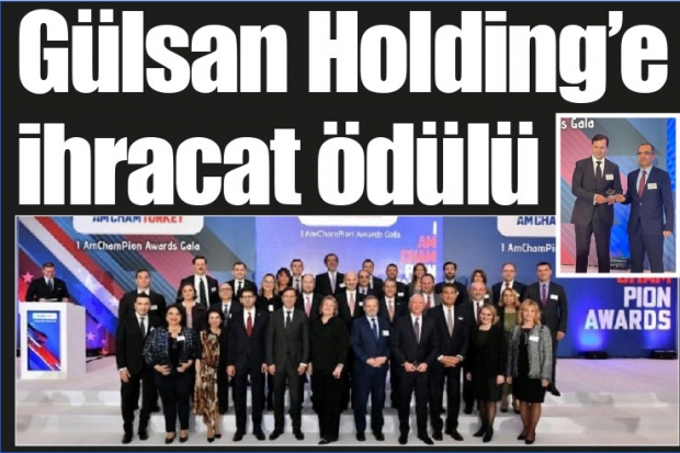 Gülsan Holding’e ihracat ödülü