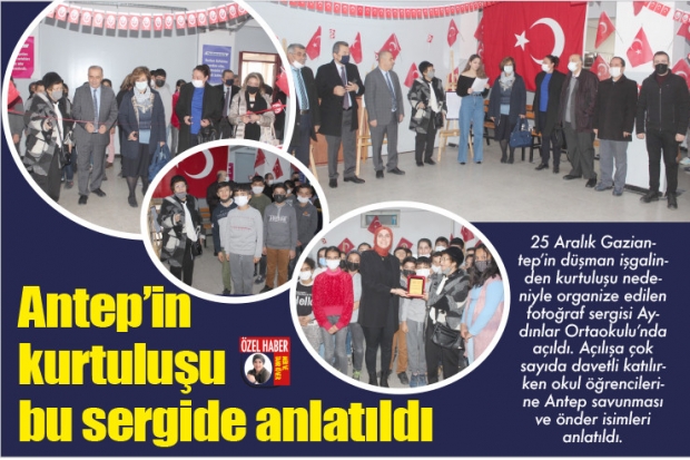 Antep’in kurtuluşu bu sergide anlatıldı