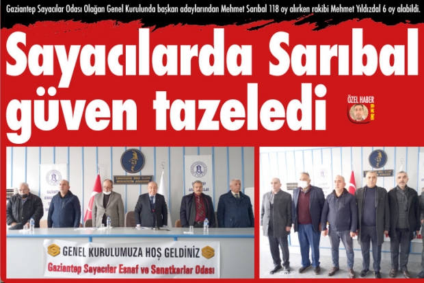 Sayacılarda Sarıbal güven tazeledi