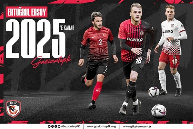 Ertuğrul Ersoy 2025’e kadar Gaziantep FK’da