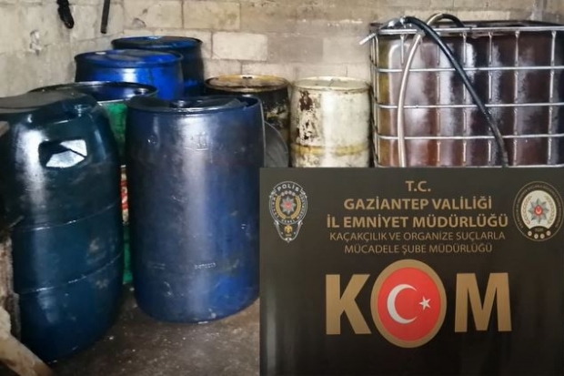 2 bin 500 litre kaçak akaryakıt ele geçirildi