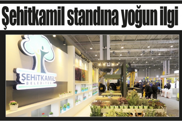 Şehitkamil standına yoğun ilgi