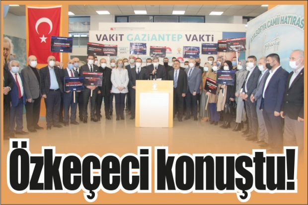 Özkeçeci konuştu!