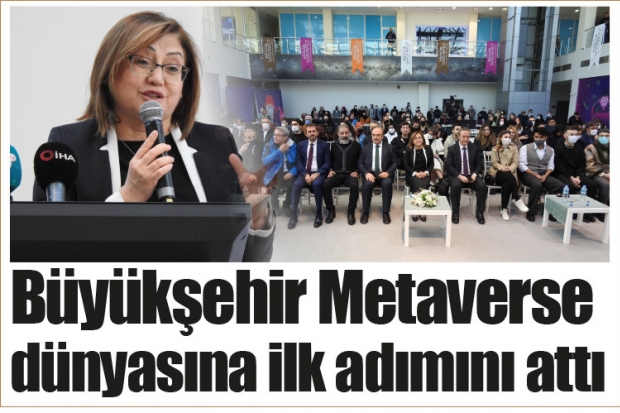 Büyükşehir Metaverse dünyasına ilk adımını attı