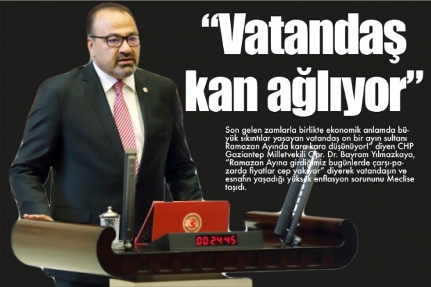 "Vatandaş Kan Ağlıyor"