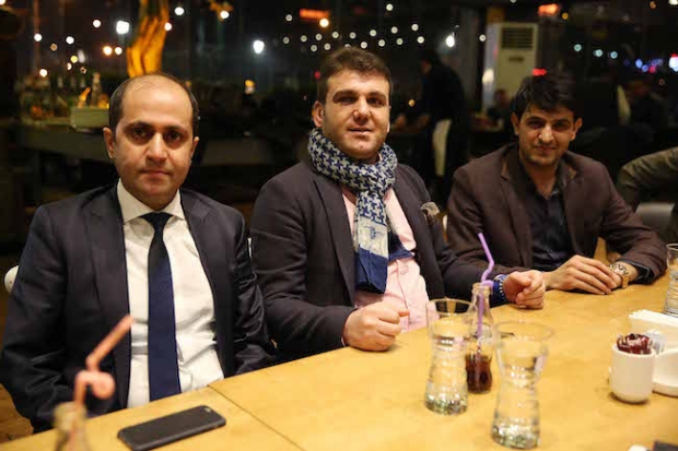Büyükşehir futbolcuları ve yönetimi Mahmood Cafe'de buluştu