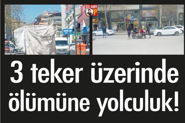 3 teker üzerinde ölümüne yolculuk!