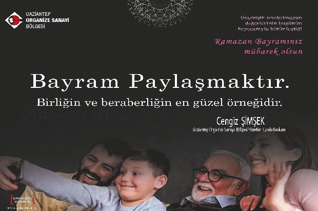 GAZİANTEP OSB RAMAZAN BAYRAMINI KUTLADI