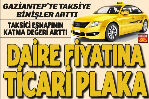 DAİRE FİYATINA TİCARİ PLAKA