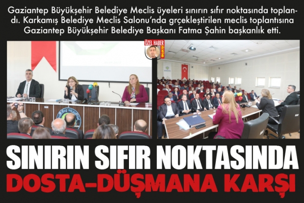 SINIRIN SIFIR NOKTASINDA DOSTA-DÜŞMANA KARŞI