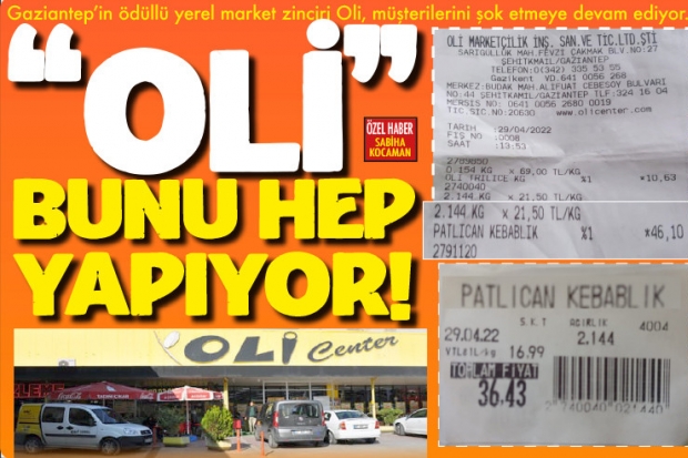 "OLİ" BUNU HEP YAPIYOR!