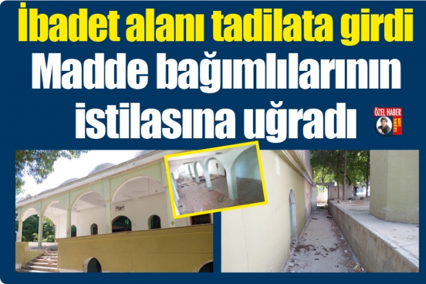 İbadet alanı tadilata girdi