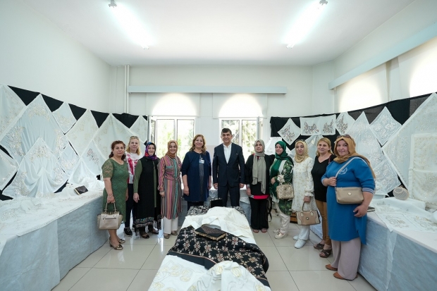 Şehitkamil Aile Merkezlerinde sergi zamanı